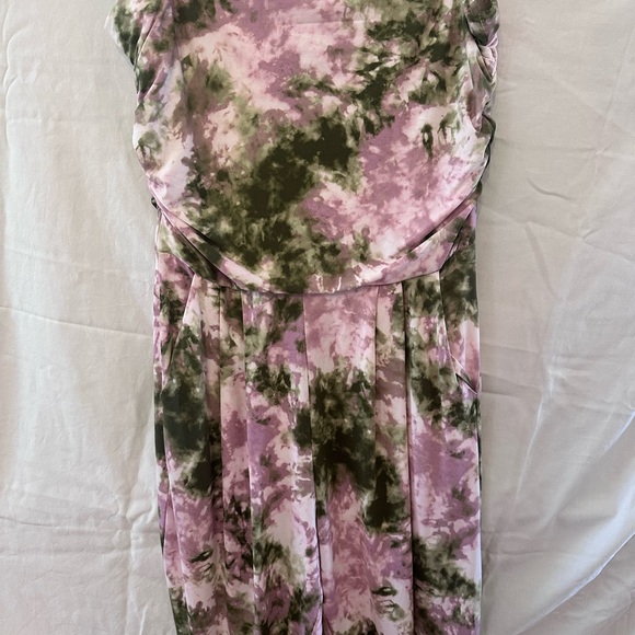 Full Circle Tie-Dye Strapless Jumpsuit - Picture 1 of 3